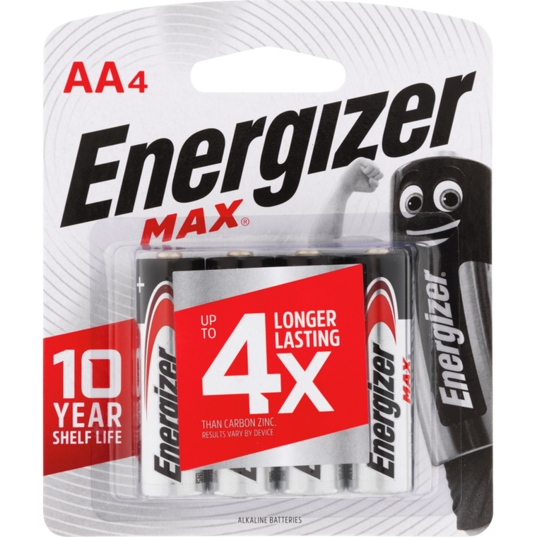 Energizer Max AA 4pk