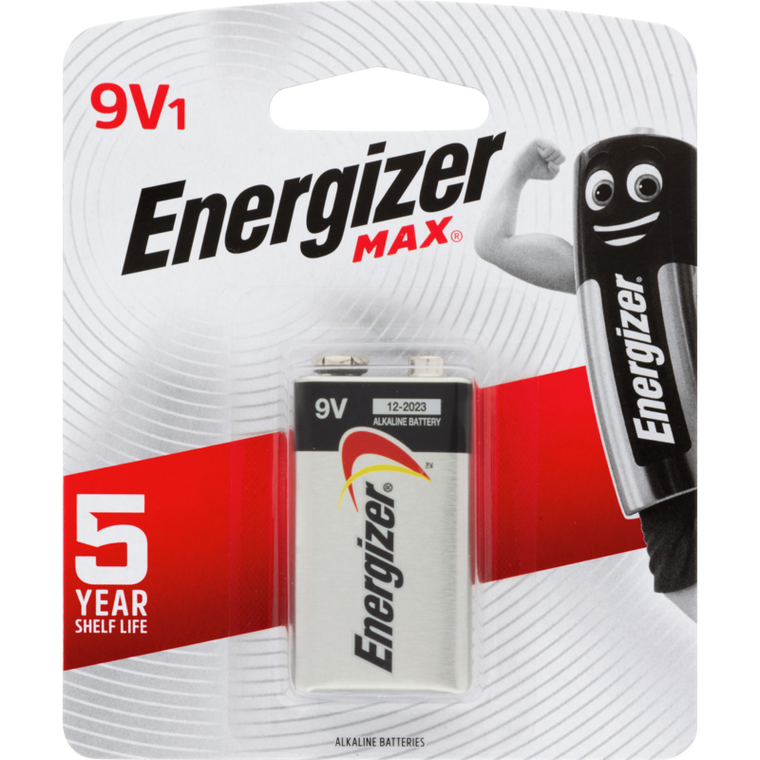 Energizer Max 9V 1pk