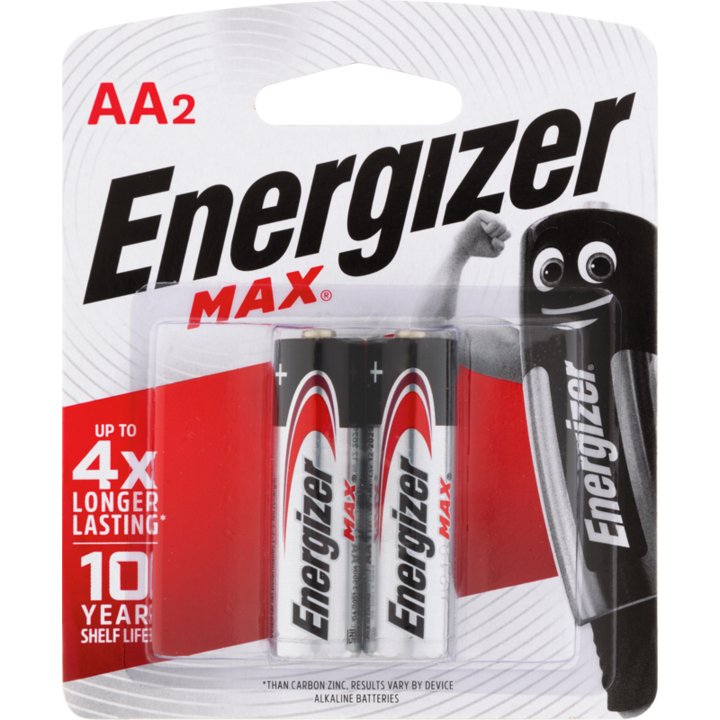 Energizer Max AA 2pk