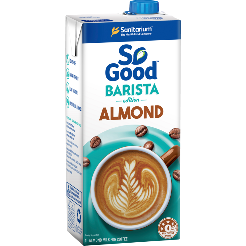 Sanitarium So Good Barista UHT Almond Milk 1L