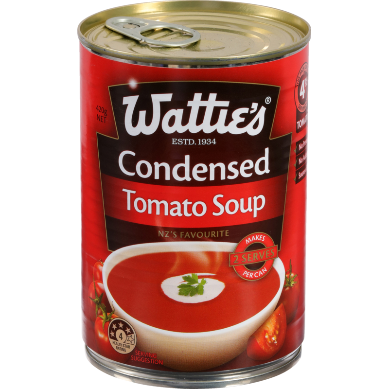 Watties Condensed Tomato Soup 420g