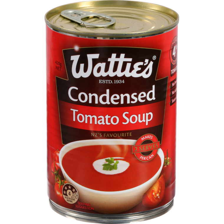 Watties Condensed Tomato Soup 420g