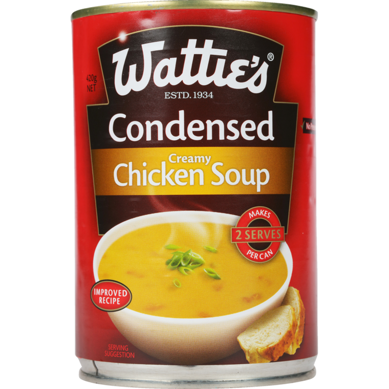 Watties Condensed Creamy Chicken Soup 420g