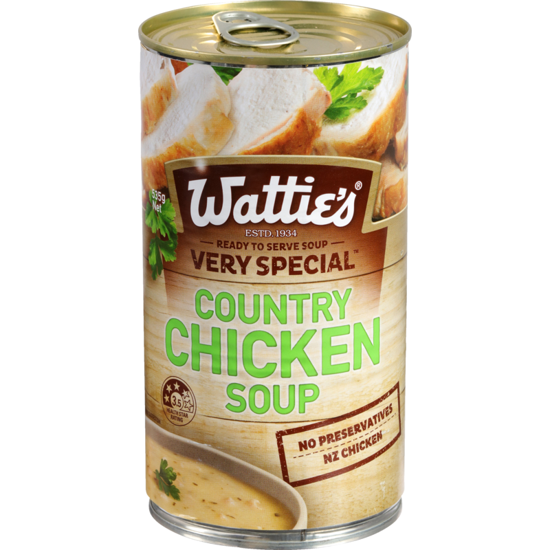 Watties Very Special Country Chicken Canned Soup 535g