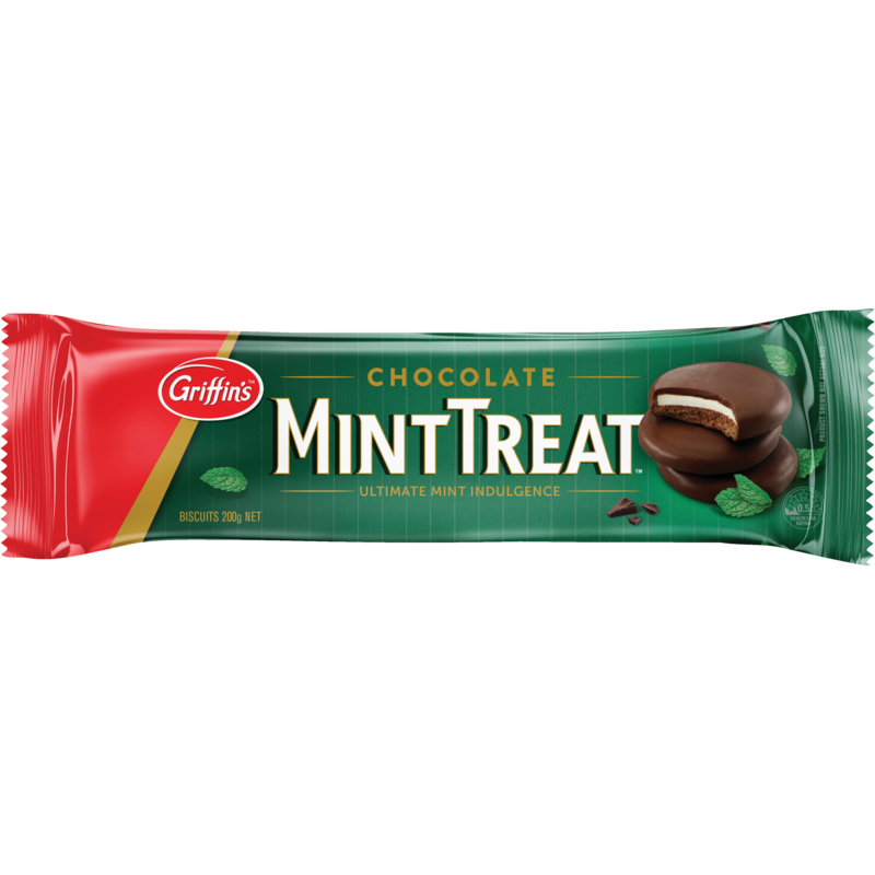 Griffins Mint Treats Chocolate Biscuits 200g