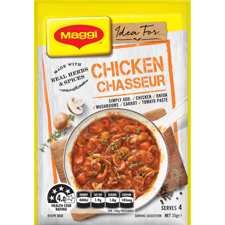 Maggi Chicken Chasseur Recipe Base 35g