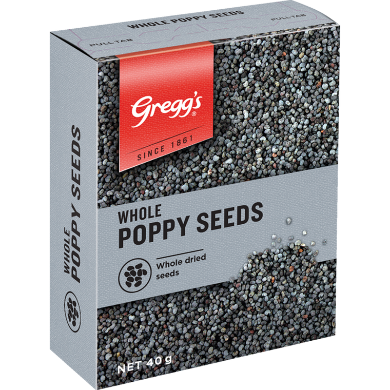 Greggs Whole Spice Poppy Seed 40gm