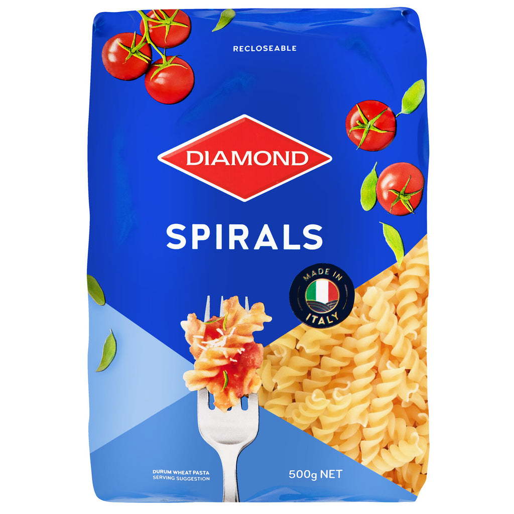 Diamond Pasta Spirals 500g