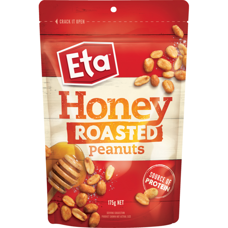 Eta Honey Roasted Peanuts Pouch 175g