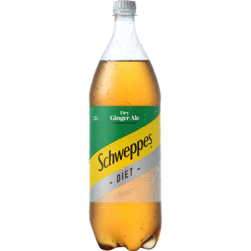 Schweppes Dry Ginger Ale Diet 1.5L