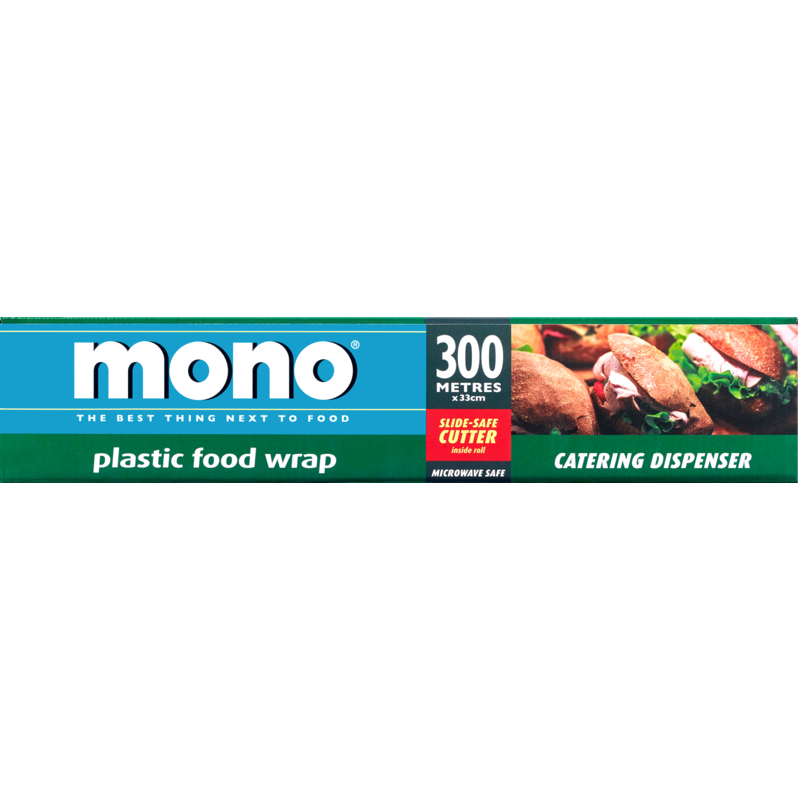 Mono Plastic Foodwrap Dispenser 300m x 330mm