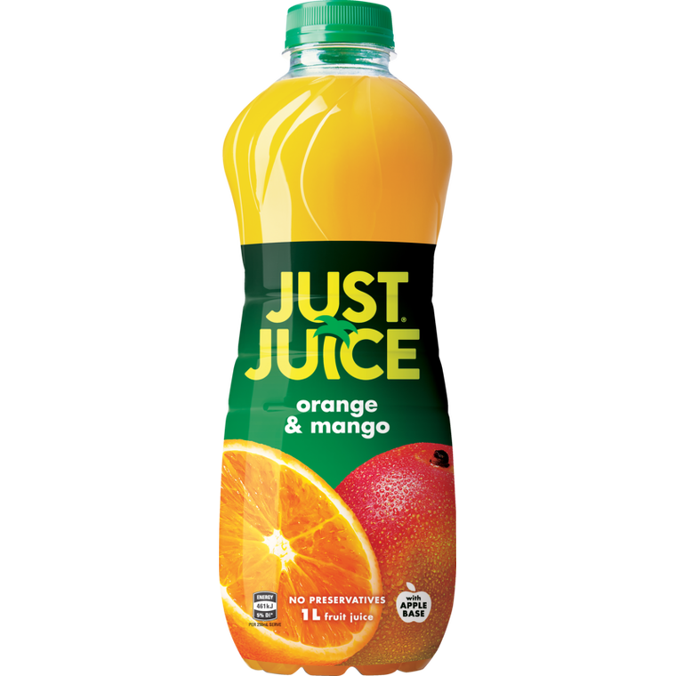 Just Juice Orange & Mango Fruit Juice 1L