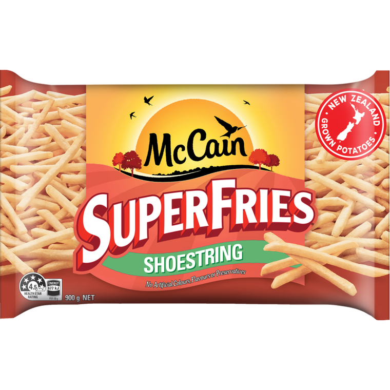 McCain Super Fries Shoestring 900g