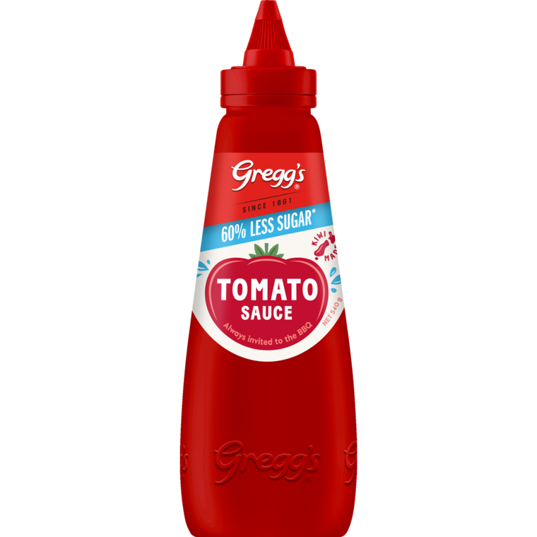 Greggs 60% Less Sugar Tomato Sauce 540g