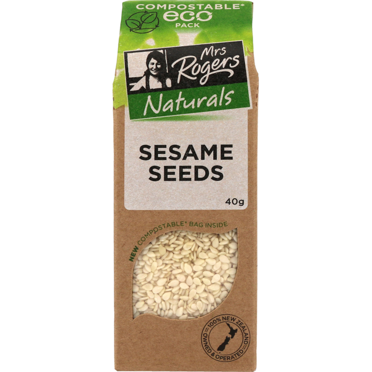 Mrs Rogers Sesame Seeds  White 40gm