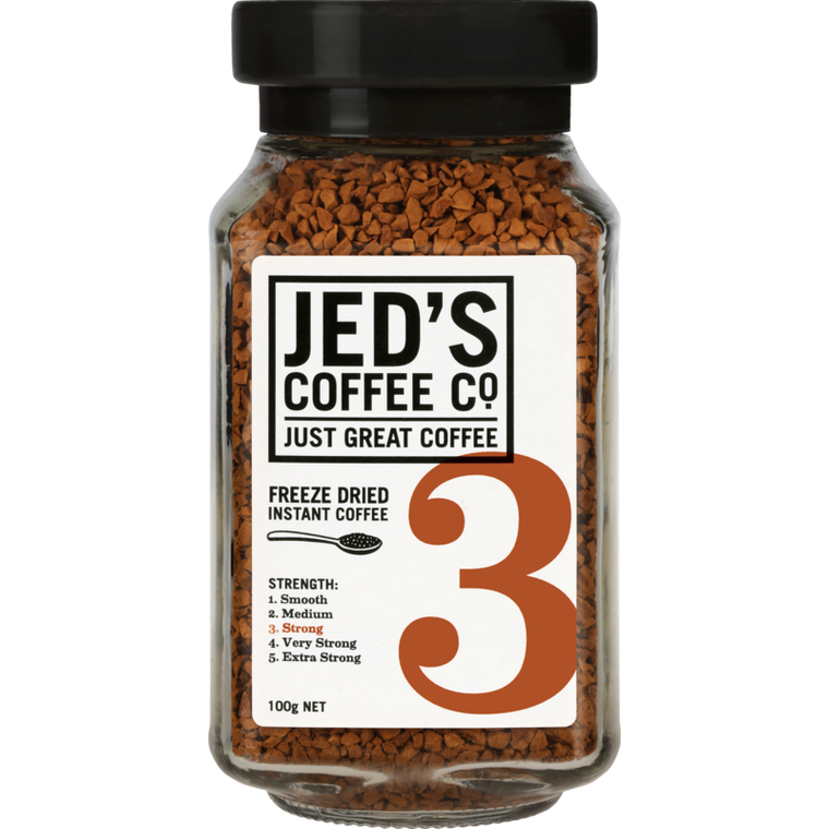 Jed's Freeze Dried Instant Coffee No.3 Jar  100g