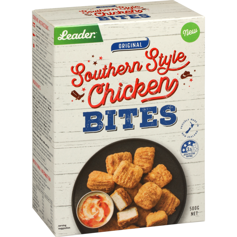 Leader Southern Style Chicken Bites 500gm