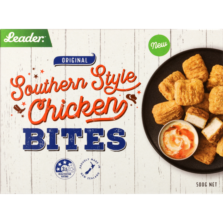 Leader Southern Style Chicken Bites 500gm