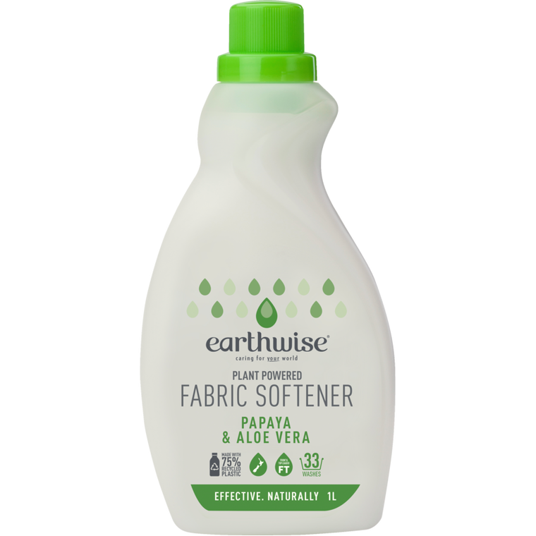 Earthwise Fabric Softener Papaya & Aloe Vera 1L