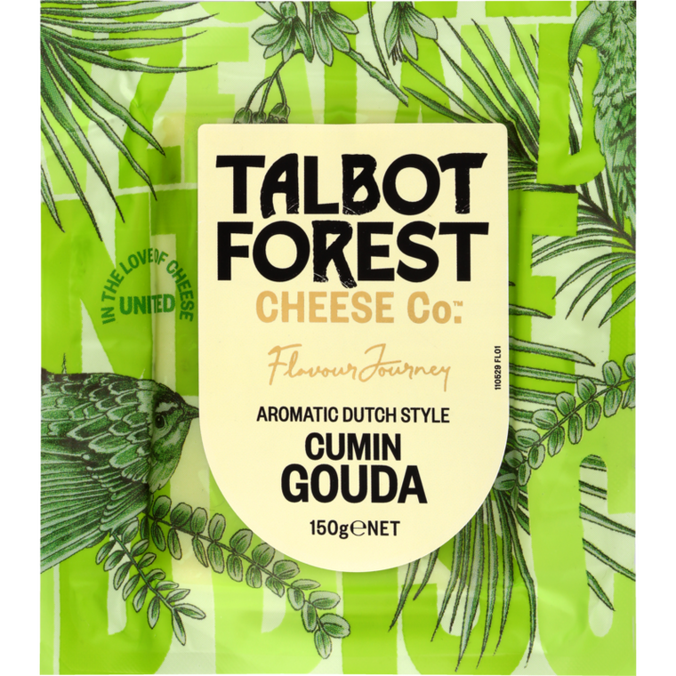 Talbot Forest Cumin Guada Cheese 150g