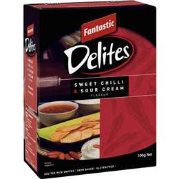 Fantastic Delites Sweet Chilli & Sour Cream 100gm