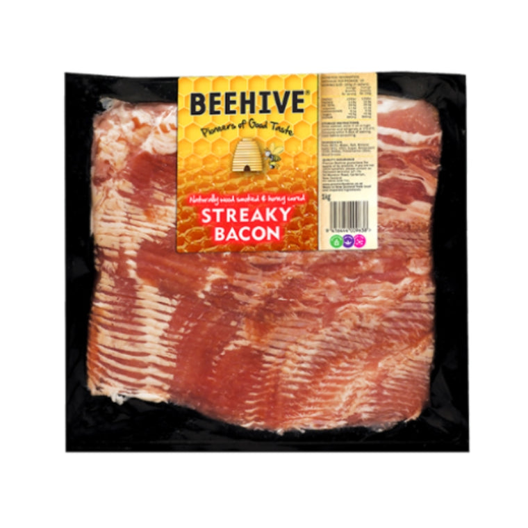 Beehive Streaky Bacon 1kg