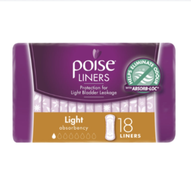 Poise Light Liners 18pk