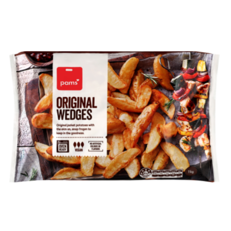 Pams Original Wedges 1kg