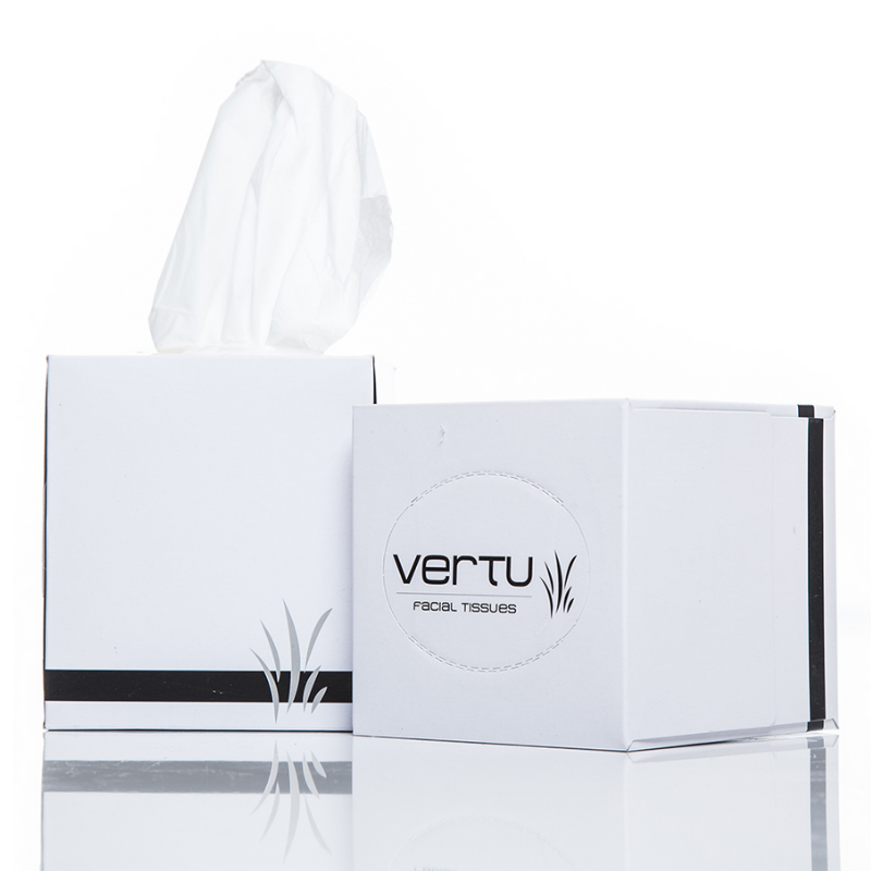 Vertu Cube Facial Tissues 2ply 90pk