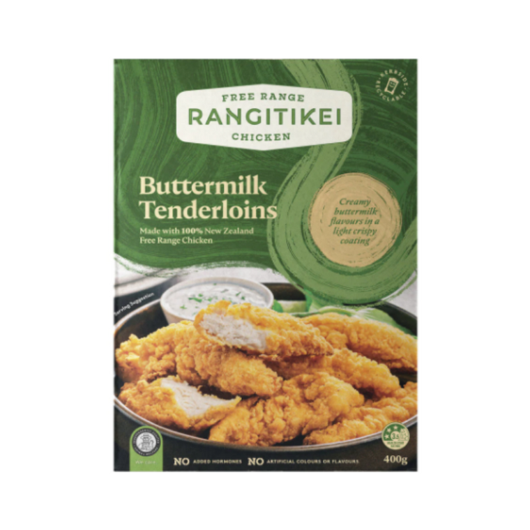 Rangitikei Buttermilk Chicken Tenderloins 400g