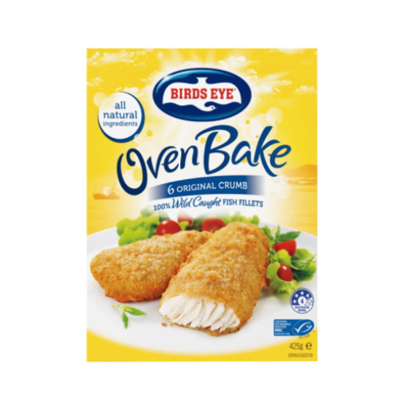 Birds Eye Original Crumb Fish Fillets 6pk