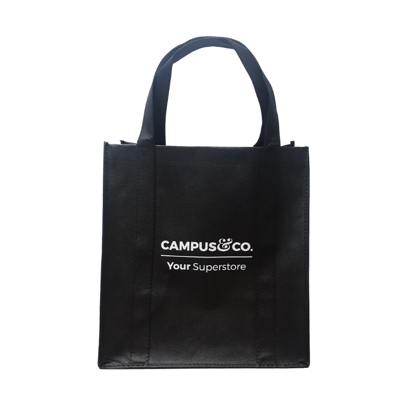 Campus & Co Reusable Bag 33W x 22D x 35H Black