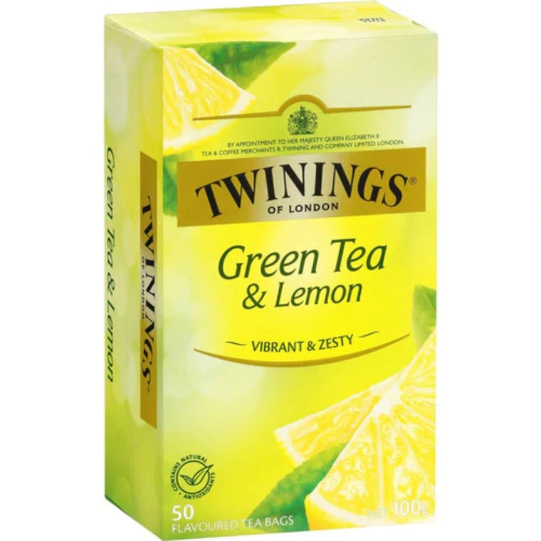 Twinings Green Tea & Lemon 50pk