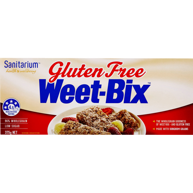 Sanitarium Weet Bix Gluten Free Cereal 375g