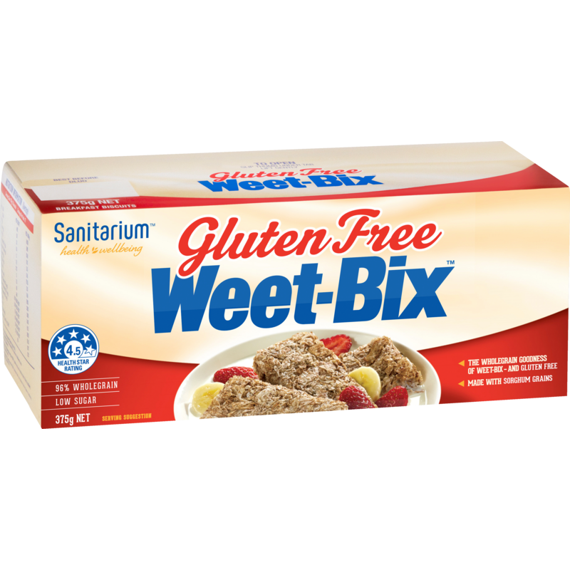 Sanitarium Weet Bix Gluten Free Cereal 375g