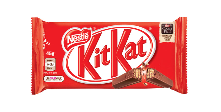 Nestle Kit Kat 4 Finger Chocolate Bar 45g
