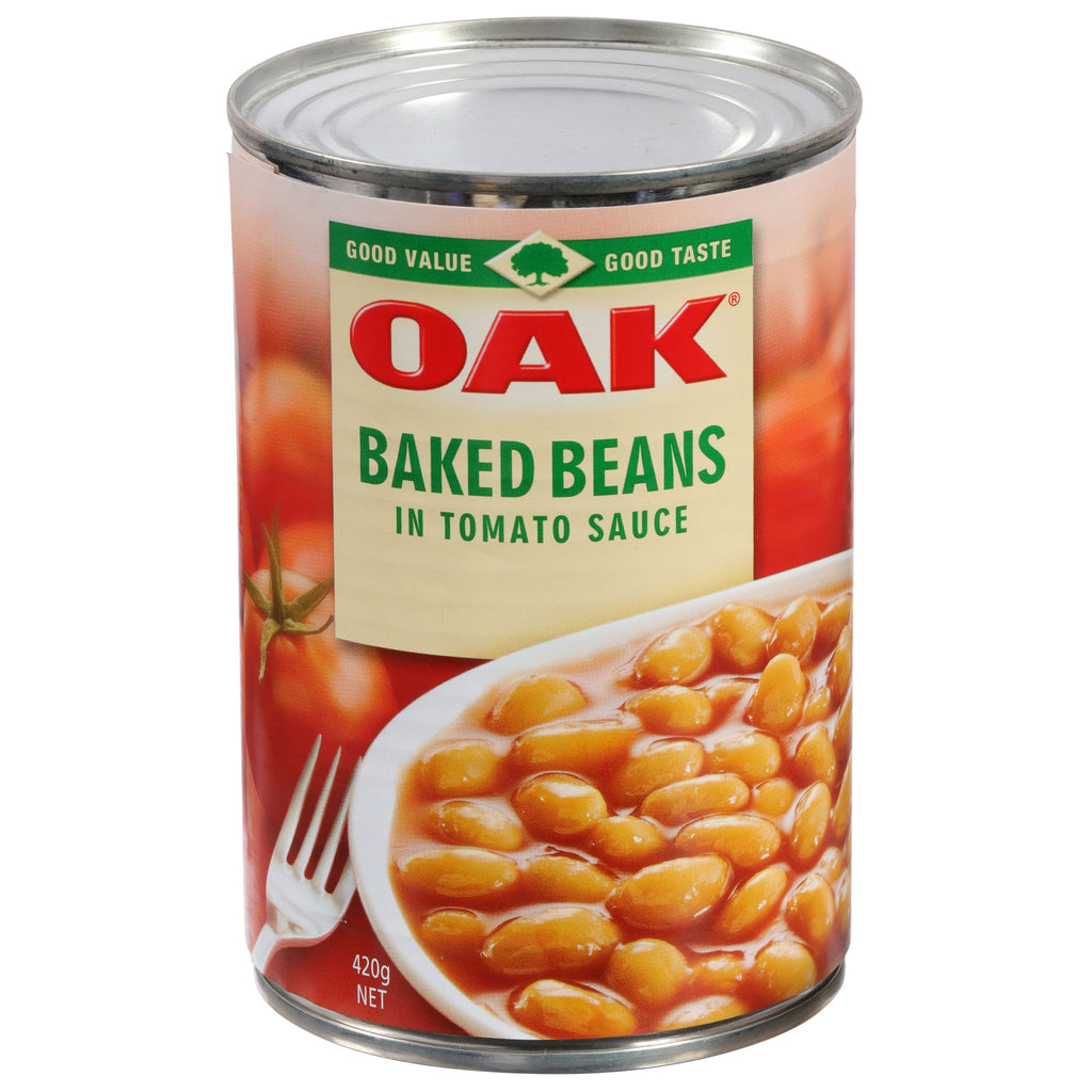 Oak Baked Beans In Tomato Sauce 420g