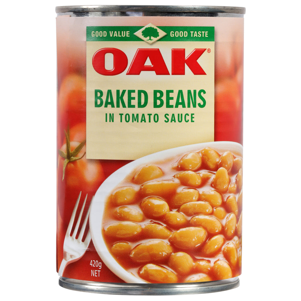 Oak Baked Beans In Tomato Sauce 420g