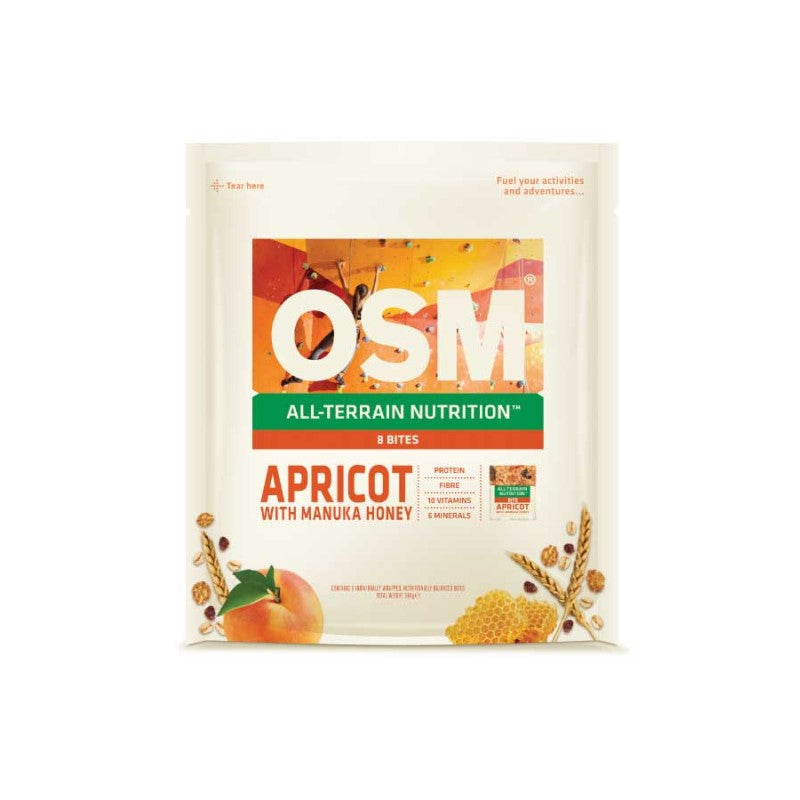 One Square Meal Apricot With Manuka Honey Bites 8pk 344g