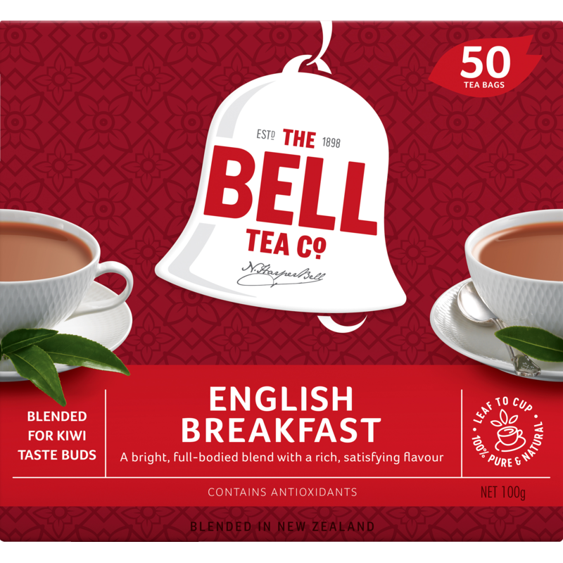 Bell English Breakfast Tea Bags 50’s