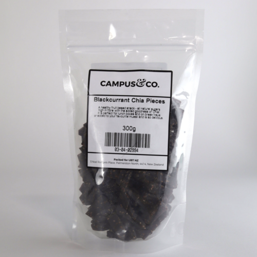 C&C Blackcurrant Chia Pieces 300g