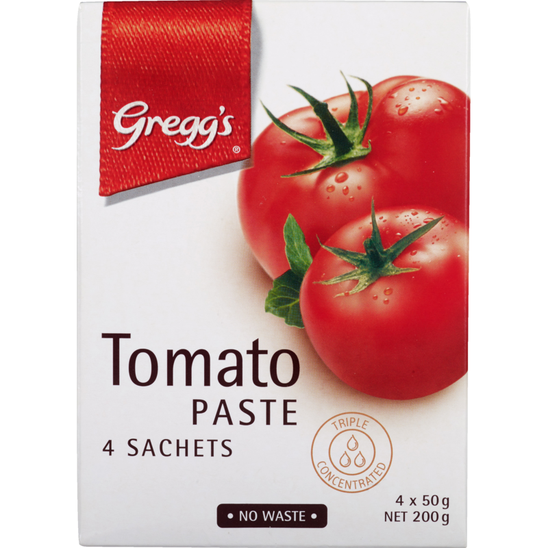 Greggs Tomato Paste 4pk 200g