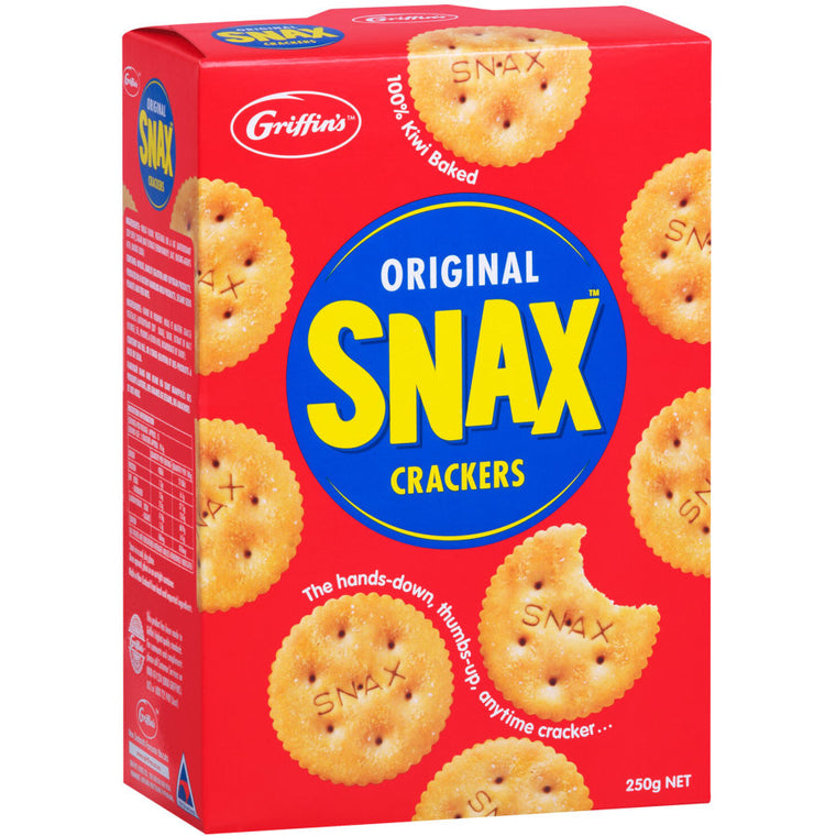 Griffins Original Snax Crackers 250g