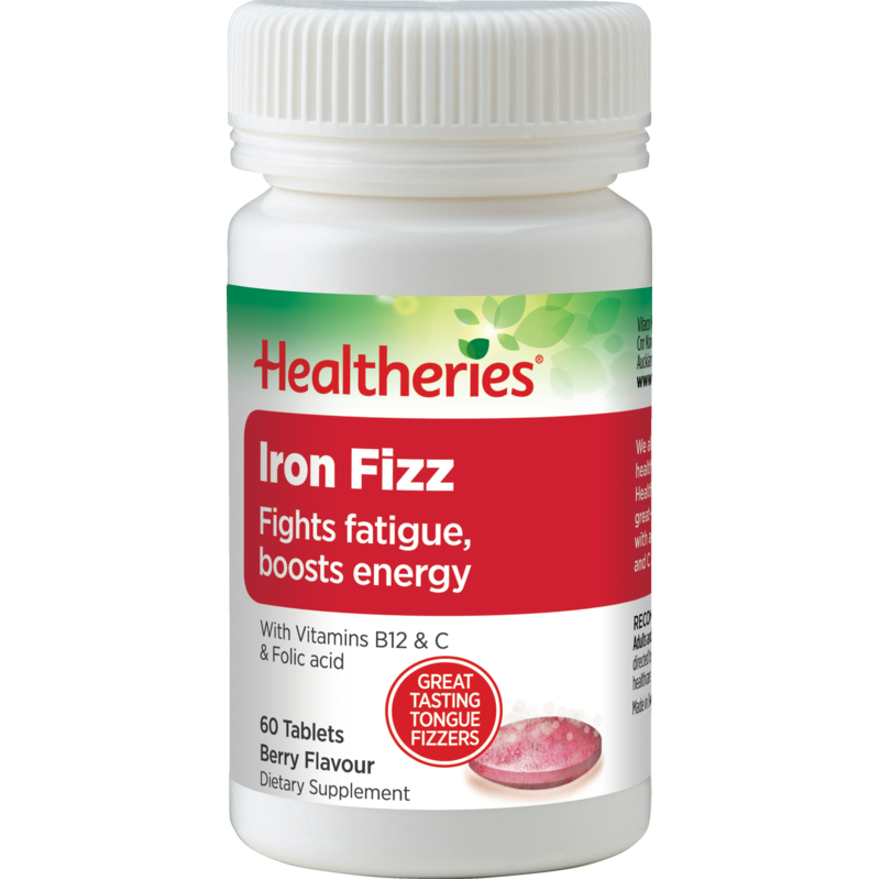 Healtheries Iron Fizz Tab 60pk