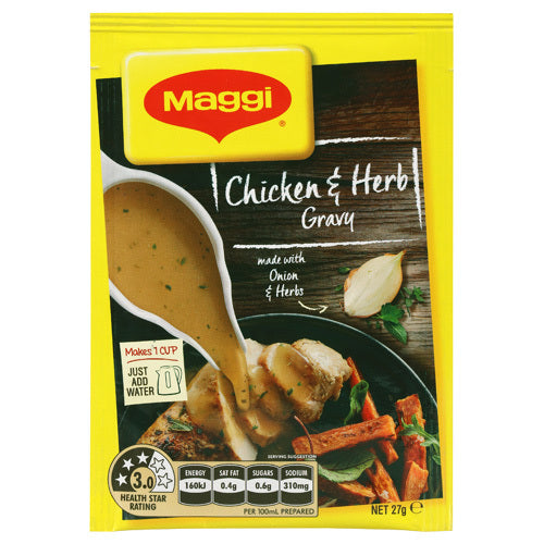 Maggi Chicken & Herb Gravy Mix 27g