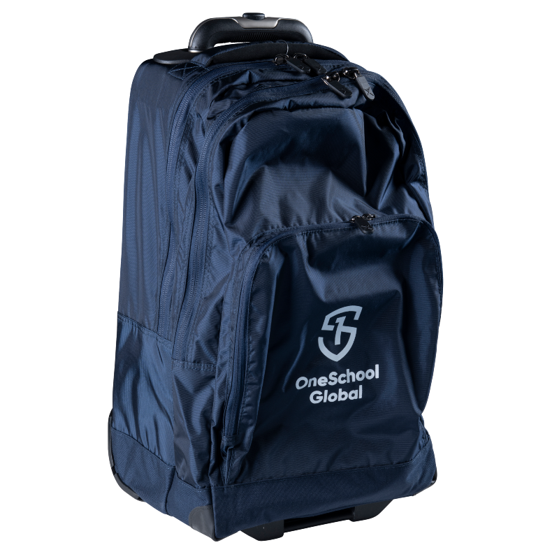 One School Trolleybag Navy Large