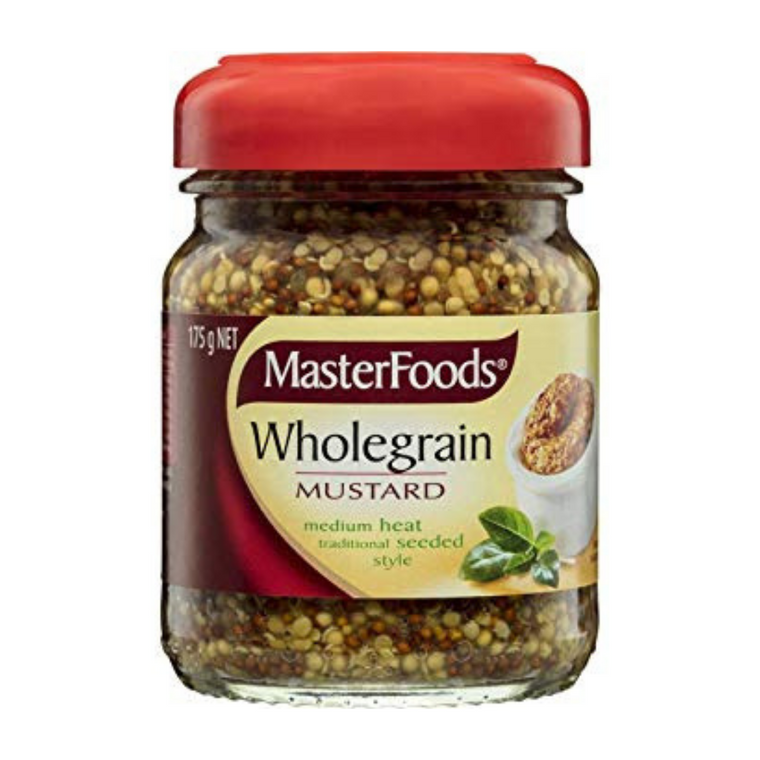 Masterfoods Mustard Wholegrain 175g