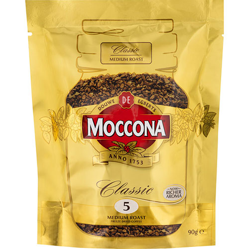 Moccona Instant Coffee Classic Medium Roast Refill 90g