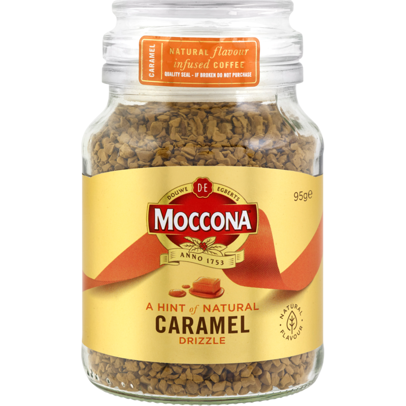 Moccona Flavoured Coffee Caramel Jar 95g