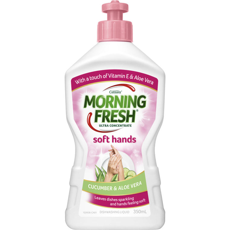 Morning Fresh Cucumber Aloe Vera Soft Hands Dishwashing Liquid   350ml